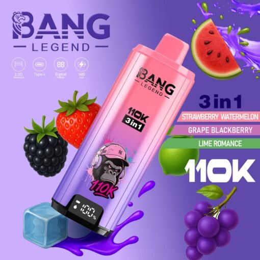 Bang Legend 110K Puffs – 高性能長持ちベープ | 110,000パフ対応 | 3in1フレーバーシステム - Image 6