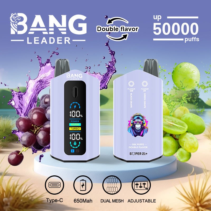Bang Leader 50000 Puffs | 36ml大容量 エアフロー調整可能 VAPE - Image 4