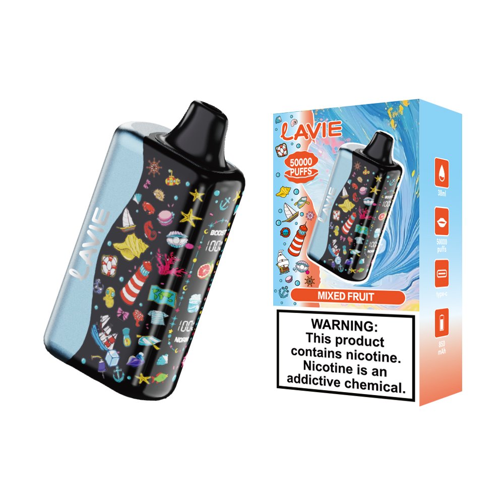 LAVIE 50000 Puffs | 5万回吸引可能 38ml大容量 4段階調整機能付 VAPE - Image 2