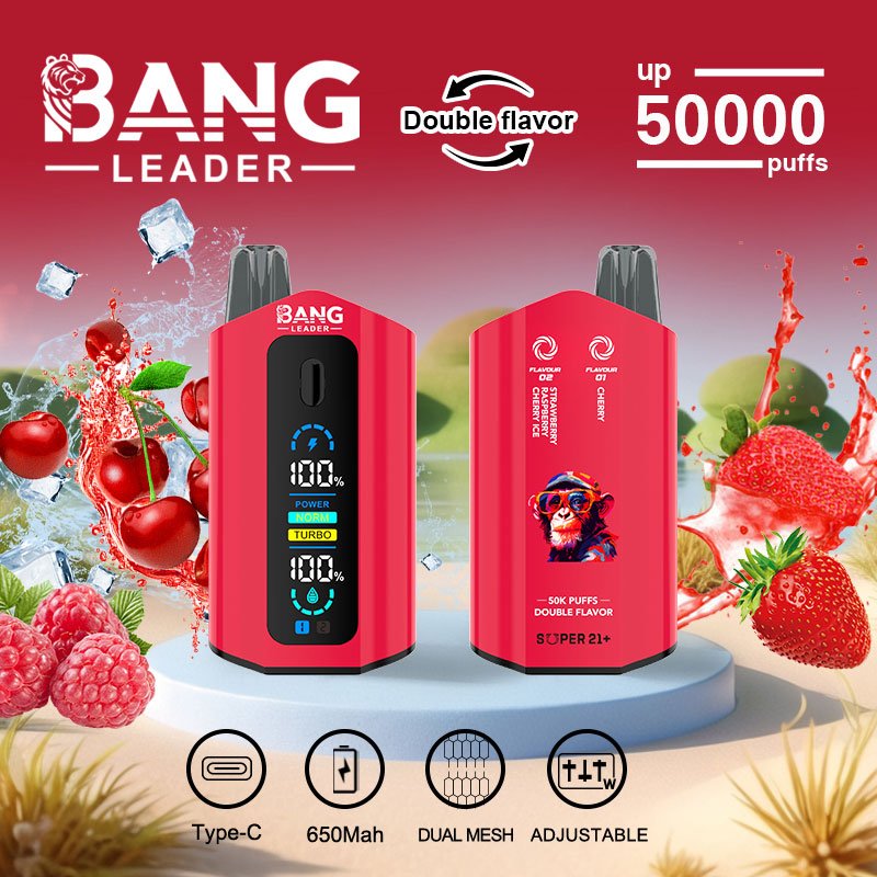 Bang Leader 50000 Puffs | 36ml大容量 エアフロー調整可能 VAPE - Image 12