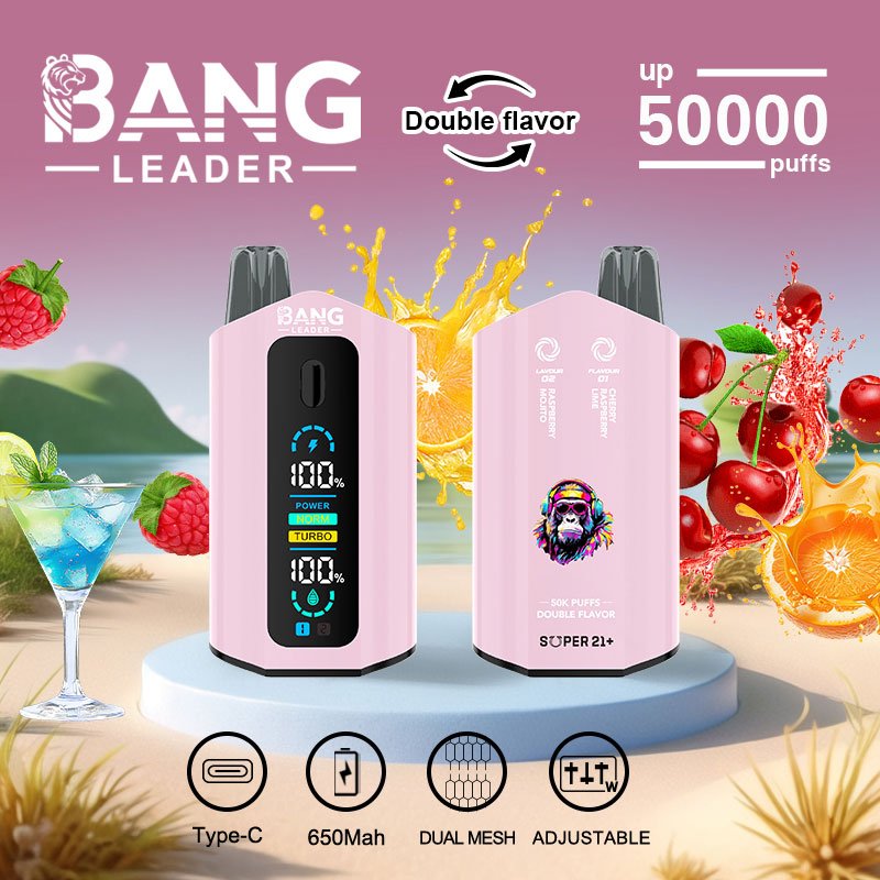 Bang Leader 50000 Puffs | 36ml大容量 エアフロー調整可能 VAPE - Image 9