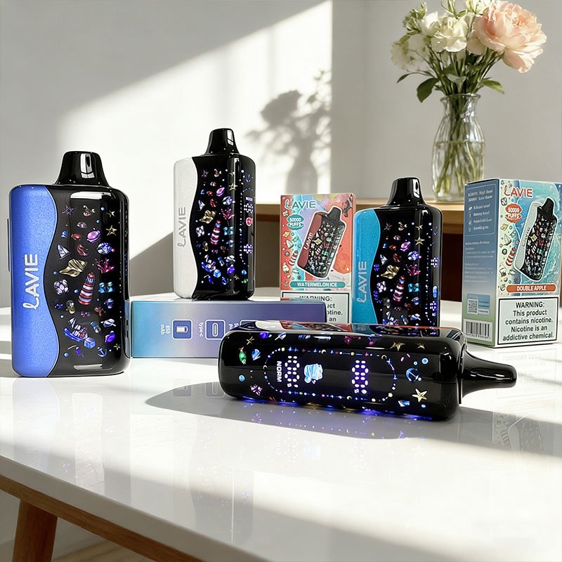 LAVIE 50000 Puffs | 5万回吸引可能 38ml大容量 4段階調整機能付 VAPE