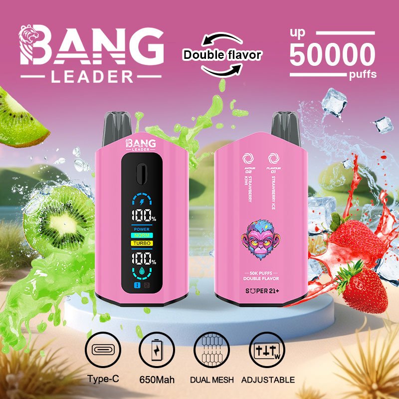Bang Leader 50000 Puffs | 36ml大容量 エアフロー調整可能 VAPE - Image 11