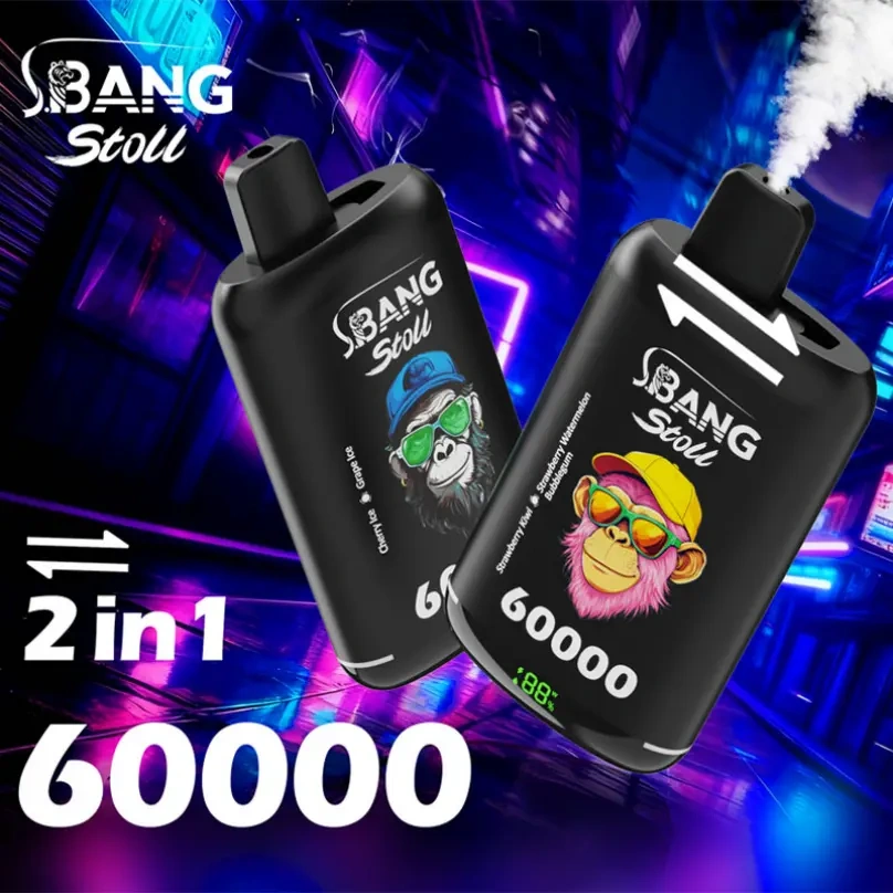 Bang Leader Stoll 60k Puffs | デュアルメッシュコイル搭載 高性能VAPE