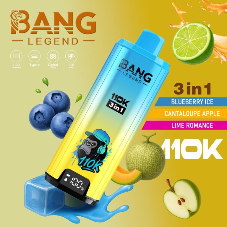 Bang Legend 110K Puffs – 高性能長持ちベープ | 110,000パフ対応 | 3in1フレーバーシステム - Image 10