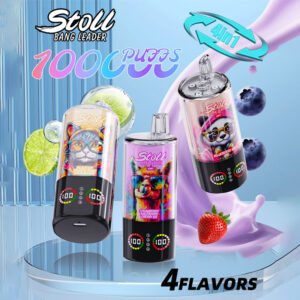 Bang Leader Stoll 100K Puffs 4 in 1 Flavors | 最大100,000パフ搭載ディスポーザブルベイプ