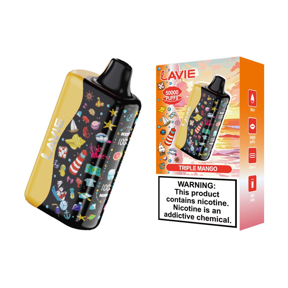 LAVIE 50000 Puffs | 5万回吸引可能 38ml大容量 4段階調整機能付 VAPE - Image 12