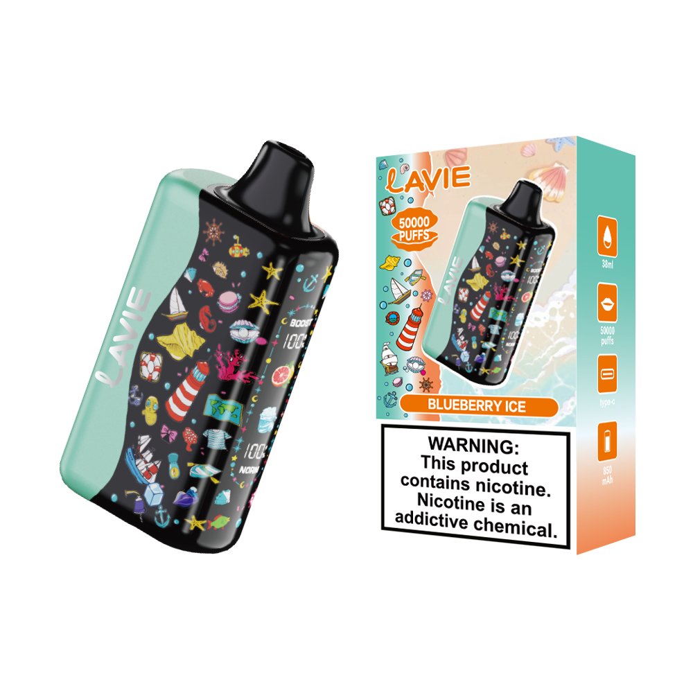 LAVIE 50000 Puffs | 5万回吸引可能 38ml大容量 4段階調整機能付 VAPE - Image 9
