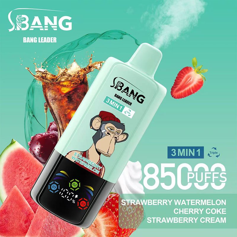 Bang Leader 85000 パフ 3in1フレーバー ディスポーザブルベイプ | スマートスクリーン搭載 - Image 15