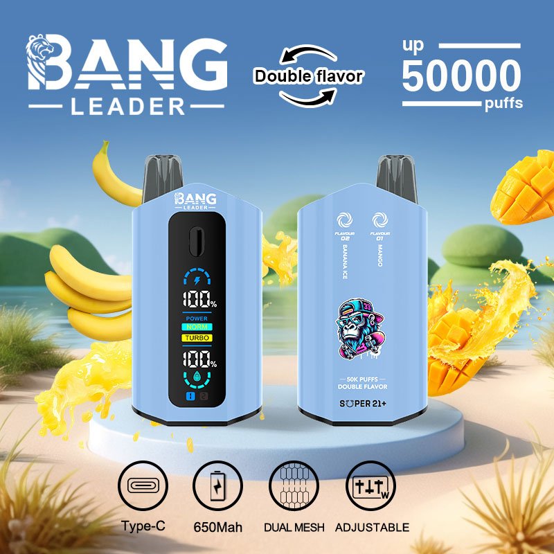 Bang Leader 50000 Puffs | 36ml大容量 エアフロー調整可能 VAPE - Image 3