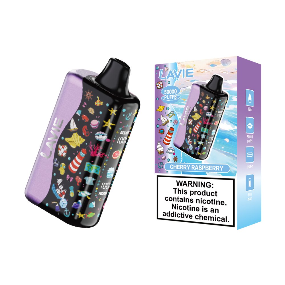 LAVIE 50000 Puffs | 5万回吸引可能 38ml大容量 4段階調整機能付 VAPE - Image 3