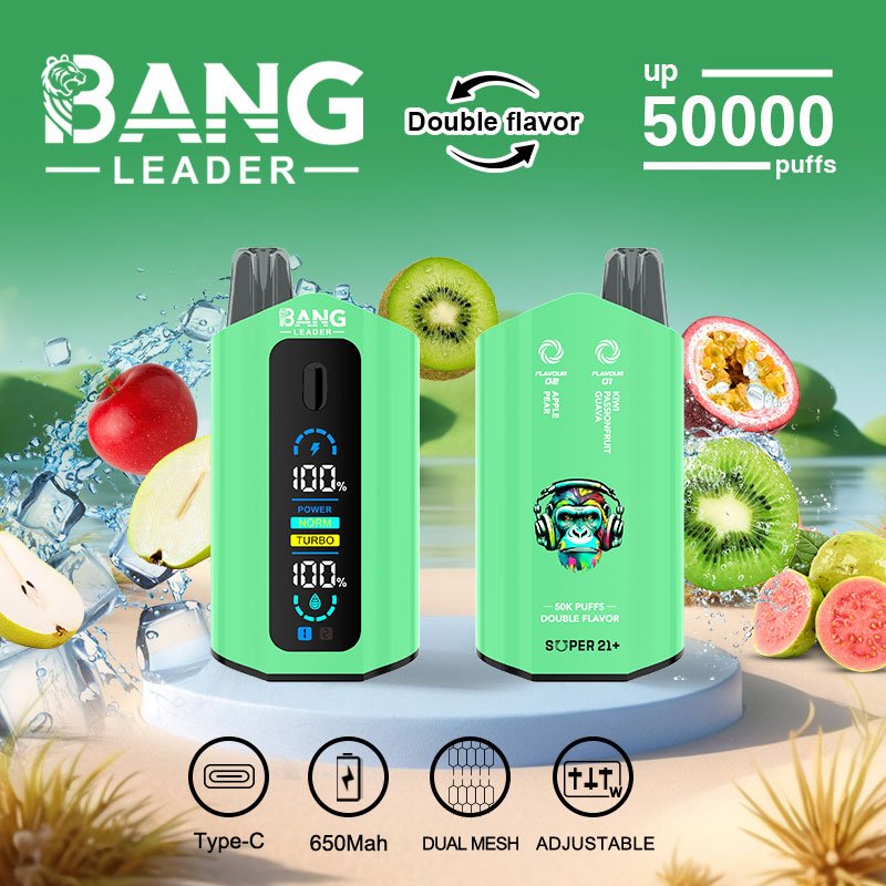 Bang Leader 50000 Puffs | 36ml大容量 エアフロー調整可能 VAPE - Image 2