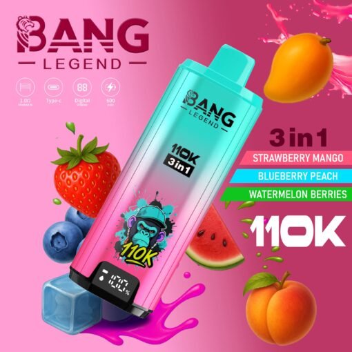 Bang Legend 110K Puffs – 高性能長持ちベープ | 110,000パフ対応 | 3in1フレーバーシステム - Image 5