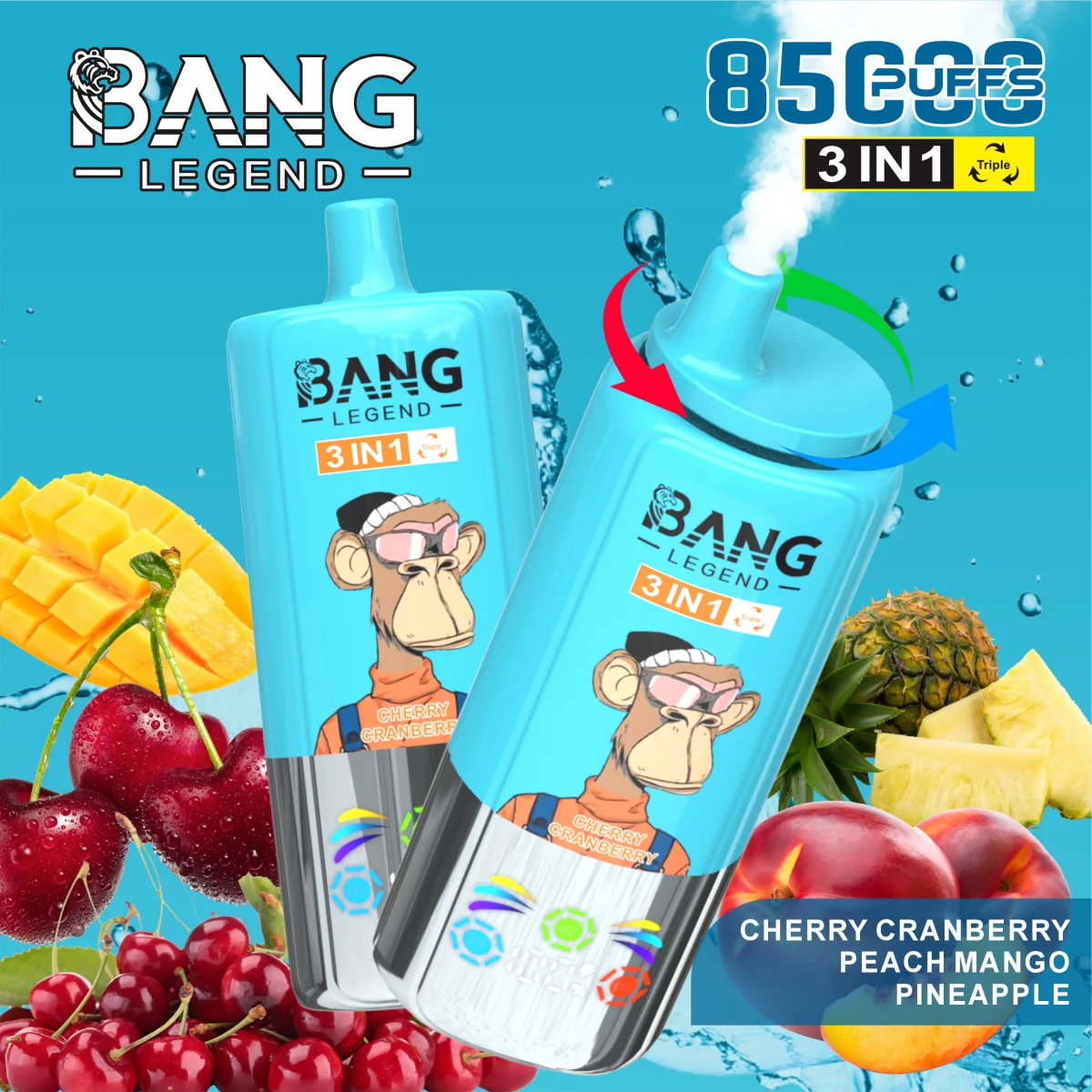 Bang Legend 85000 Puffs 3 in 1 – あなたのVaping体験を進化させる革新的なデバイス - Image 12