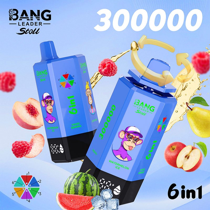 Bang Leader Stoll 300K|300,000パフ・6-in-1フレーバー 使い捨て電子タバコ - Image 12