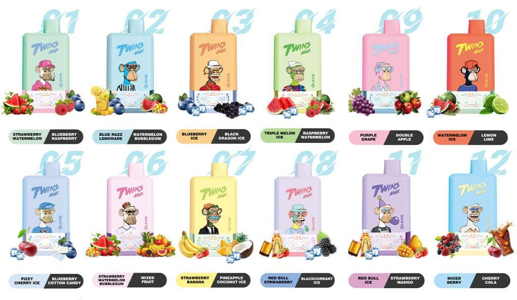 lavie twins max 70000 puffs flavours