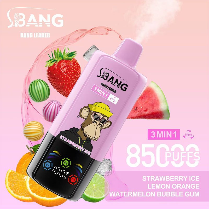 Bang Leader 85000 パフ 3in1フレーバー ディスポーザブルベイプ | スマートスクリーン搭載 - Image 12