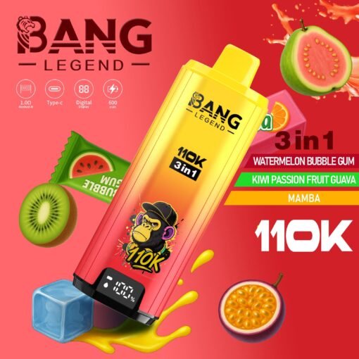 Bang Legend 110K Puffs – 高性能長持ちベープ | 110,000パフ対応 | 3in1フレーバーシステム - Image 7
