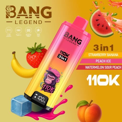 Bang Legend 110K Puffs – 高性能長持ちベープ | 110,000パフ対応 | 3in1フレーバーシステム - Image 9
