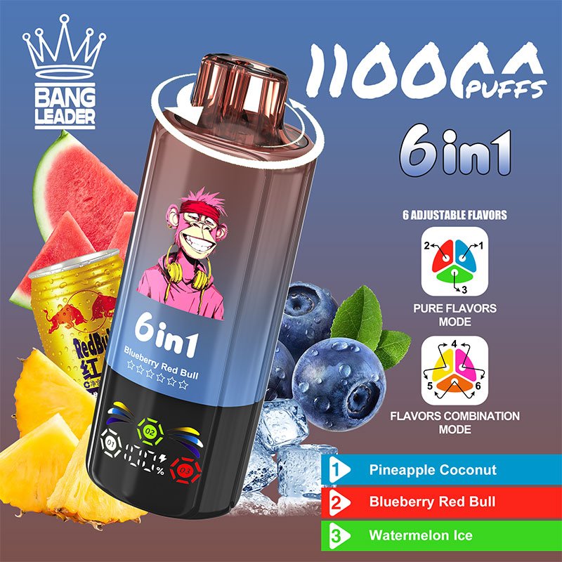 Bang Leader 110K Puffs | 3タンク6モード切り替え 11万回吸引 VAPE - Image 2