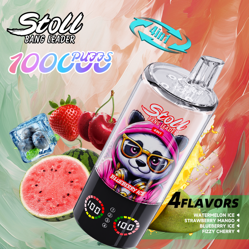 Bang Leader Stoll 100K Puffs 4 in 1 Flavors | 最大100,000パフ搭載ディスポーザブルベイプ - Image 8