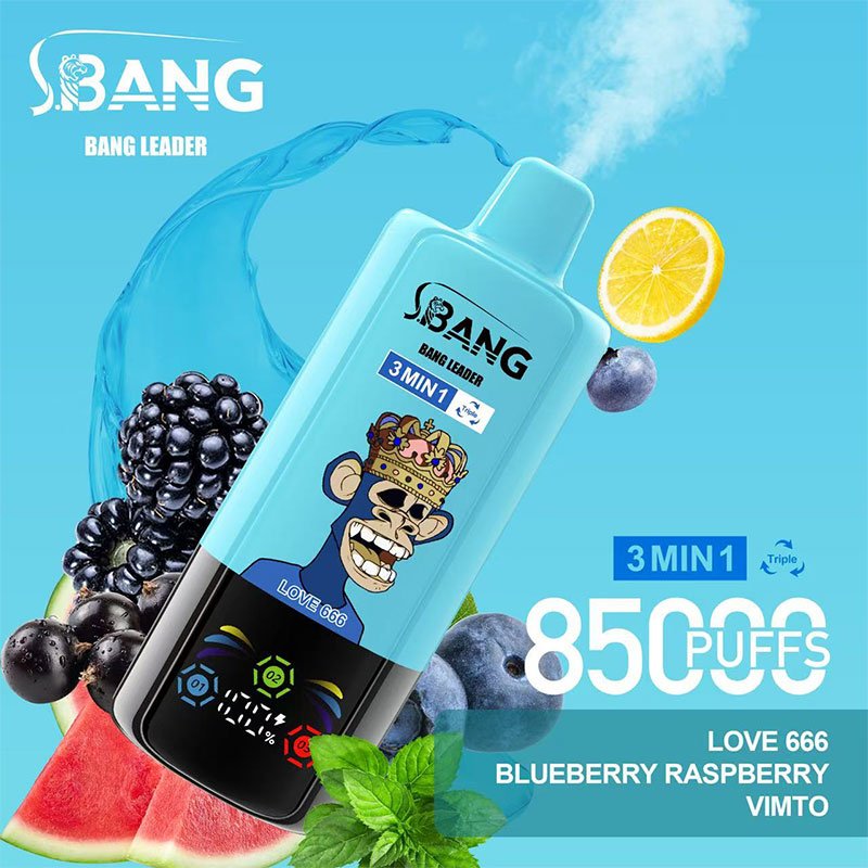 Bang Leader 85000 パフ 3in1フレーバー ディスポーザブルベイプ | スマートスクリーン搭載 - Image 7