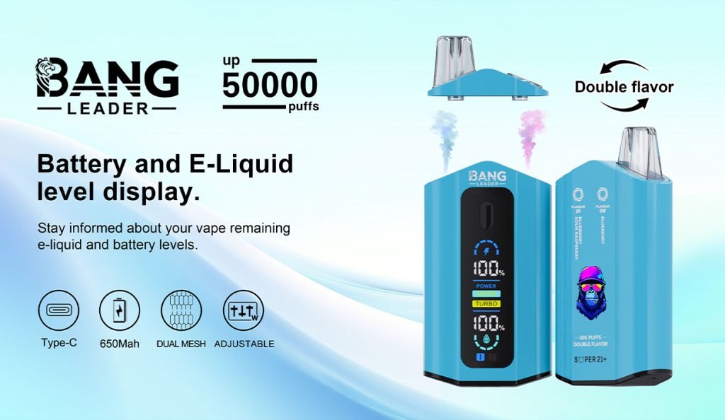 Bang Leader 50000 Puffs Specifications 製品仕様