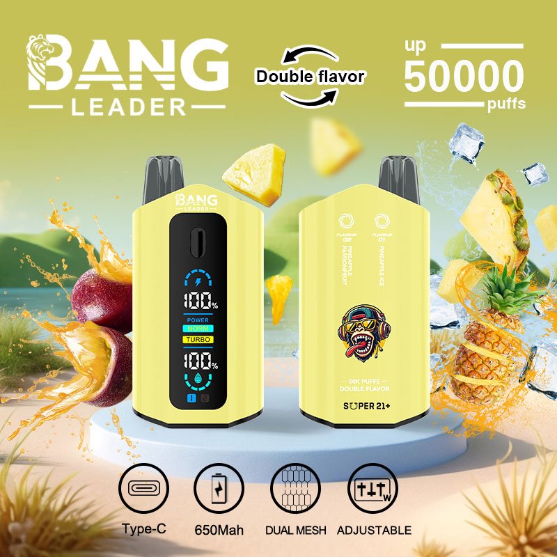 Bang Leader 50000 Puffs | 36ml大容量 エアフロー調整可能 VAPE - Image 8