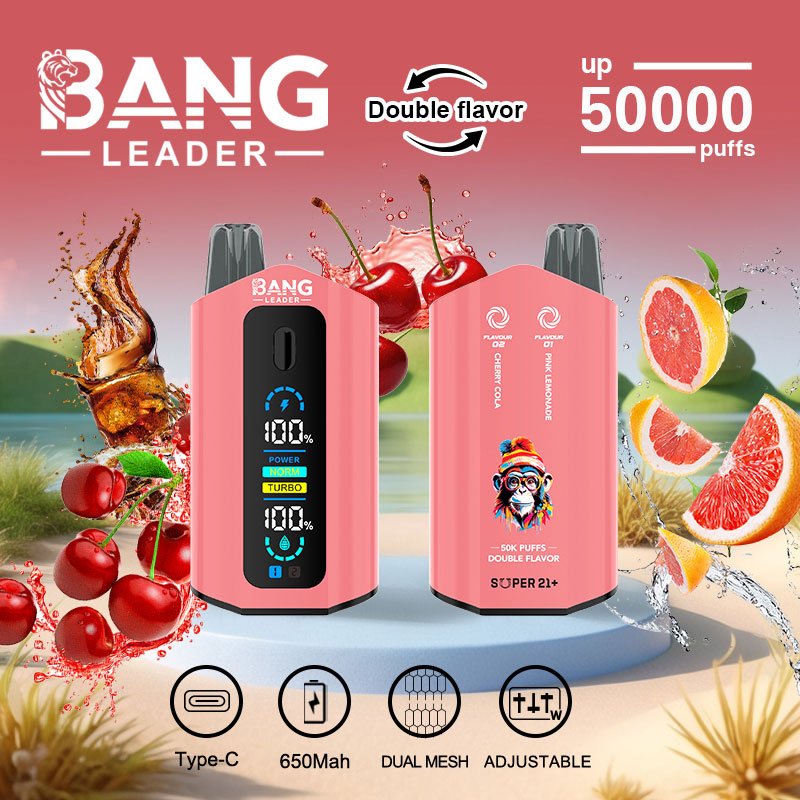 Bang Leader 50000 Puffs | 36ml大容量 エアフロー調整可能 VAPE - Image 7